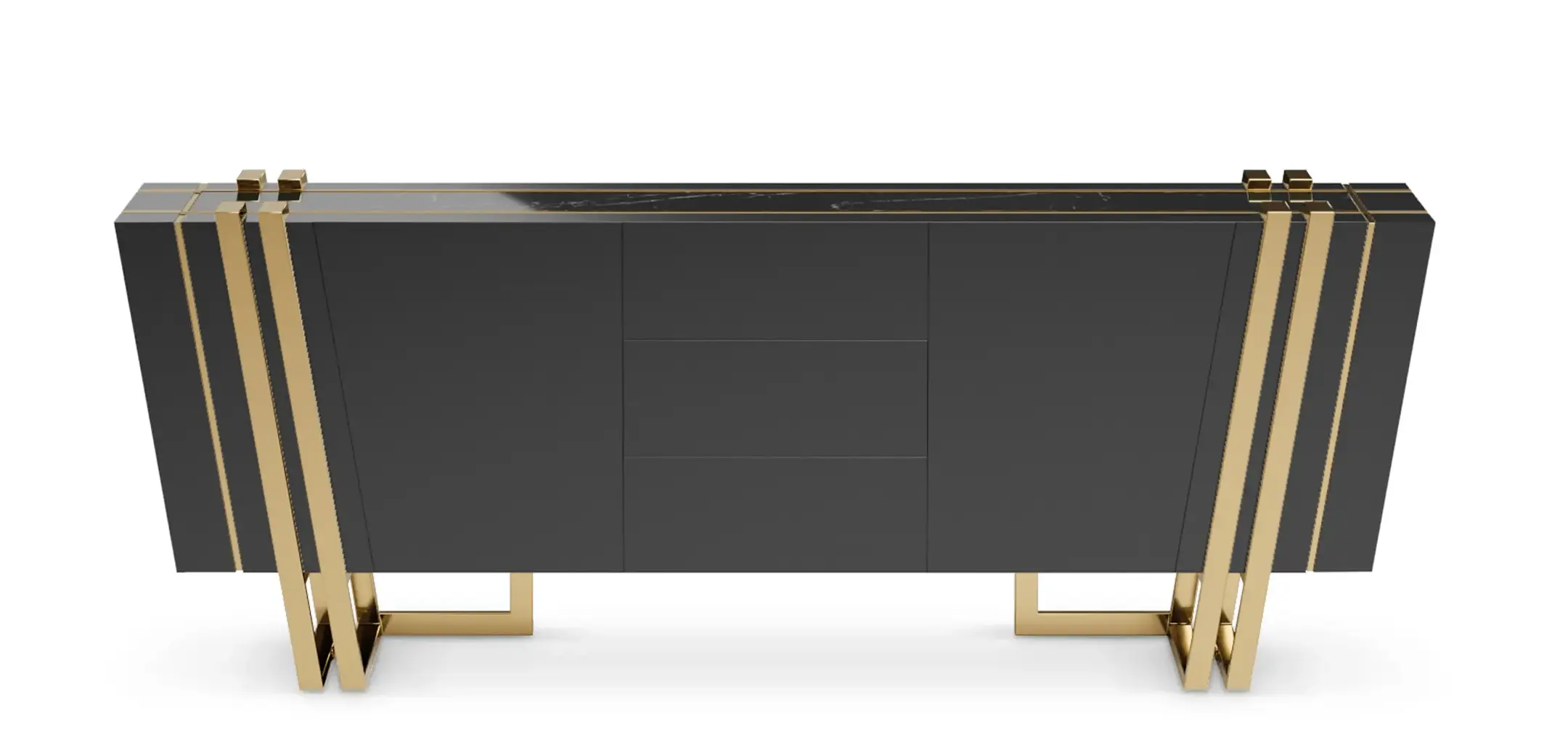 Elevate Black Sideboard