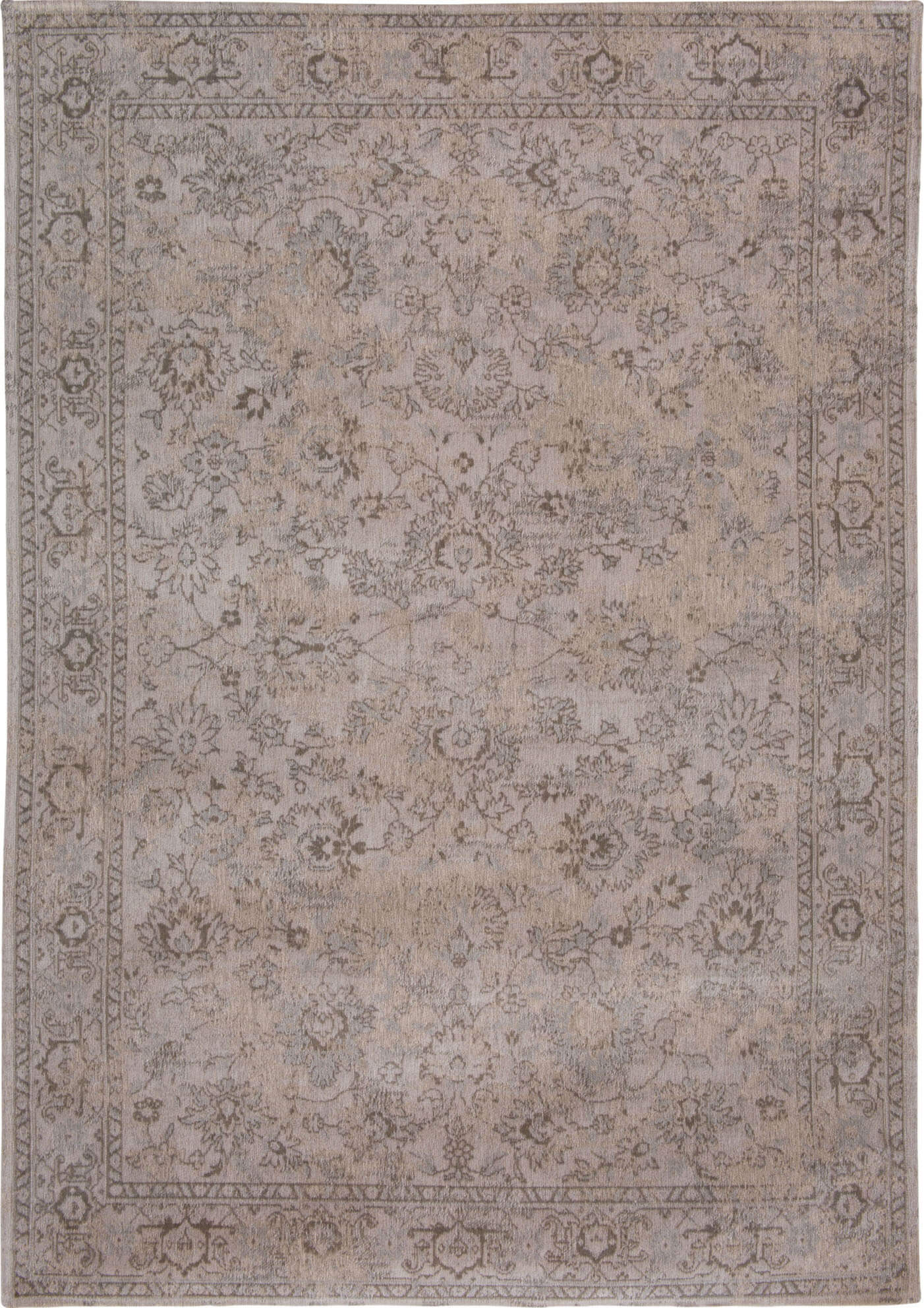 Antique White Bright Persian Vintage Rug | Size: 170 x 240 cm