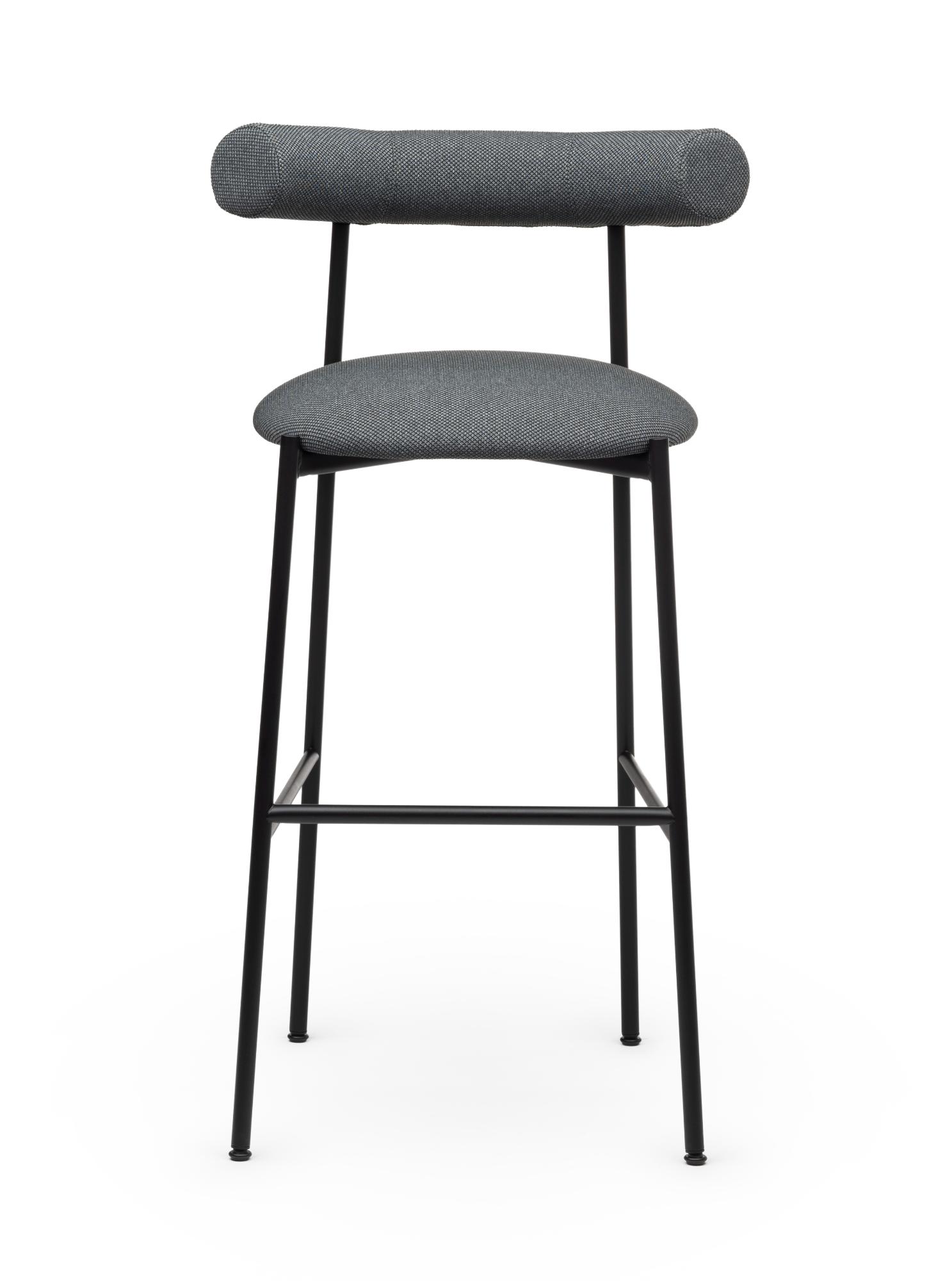 Pampa Gray Bar Stool