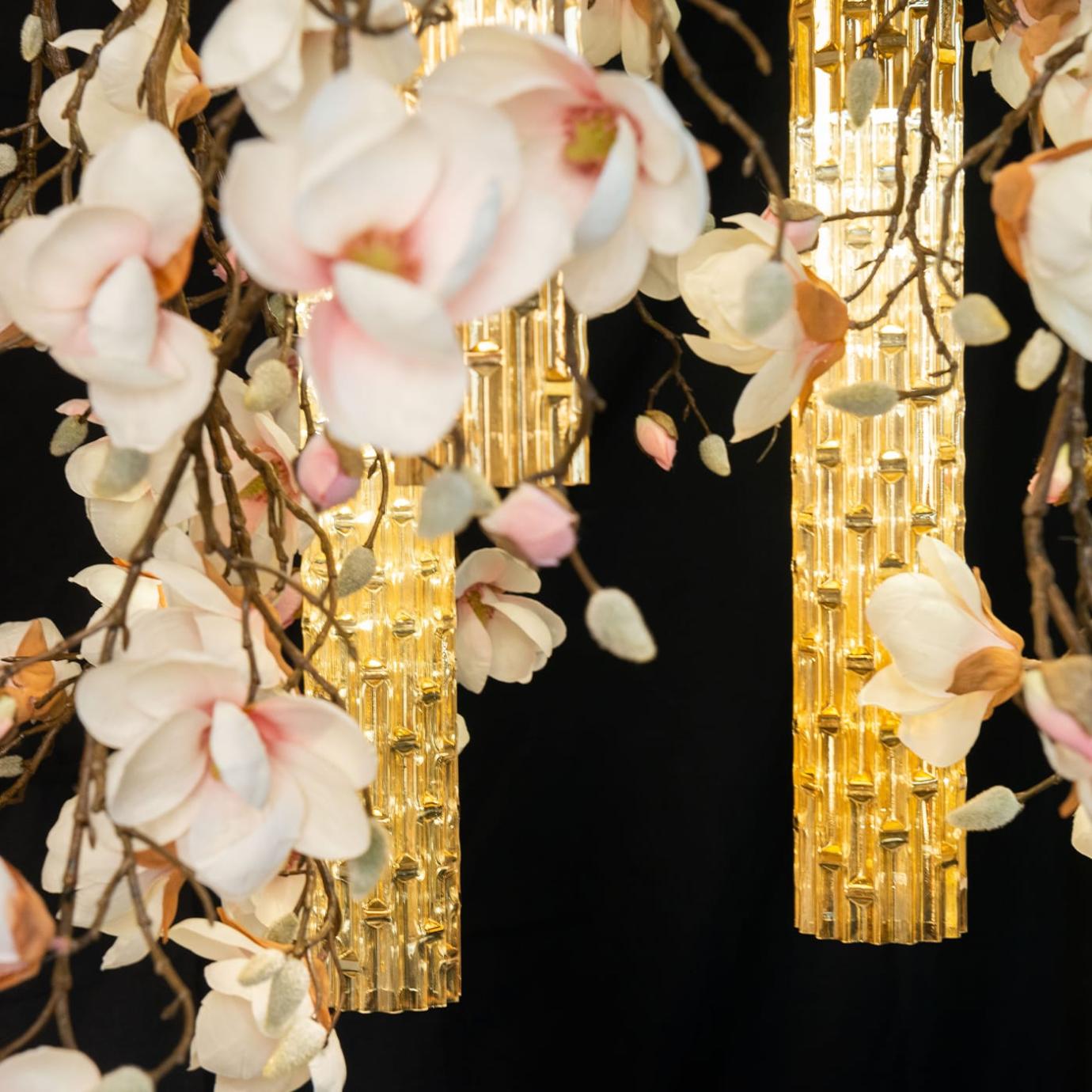 Magnolia White Chandelier