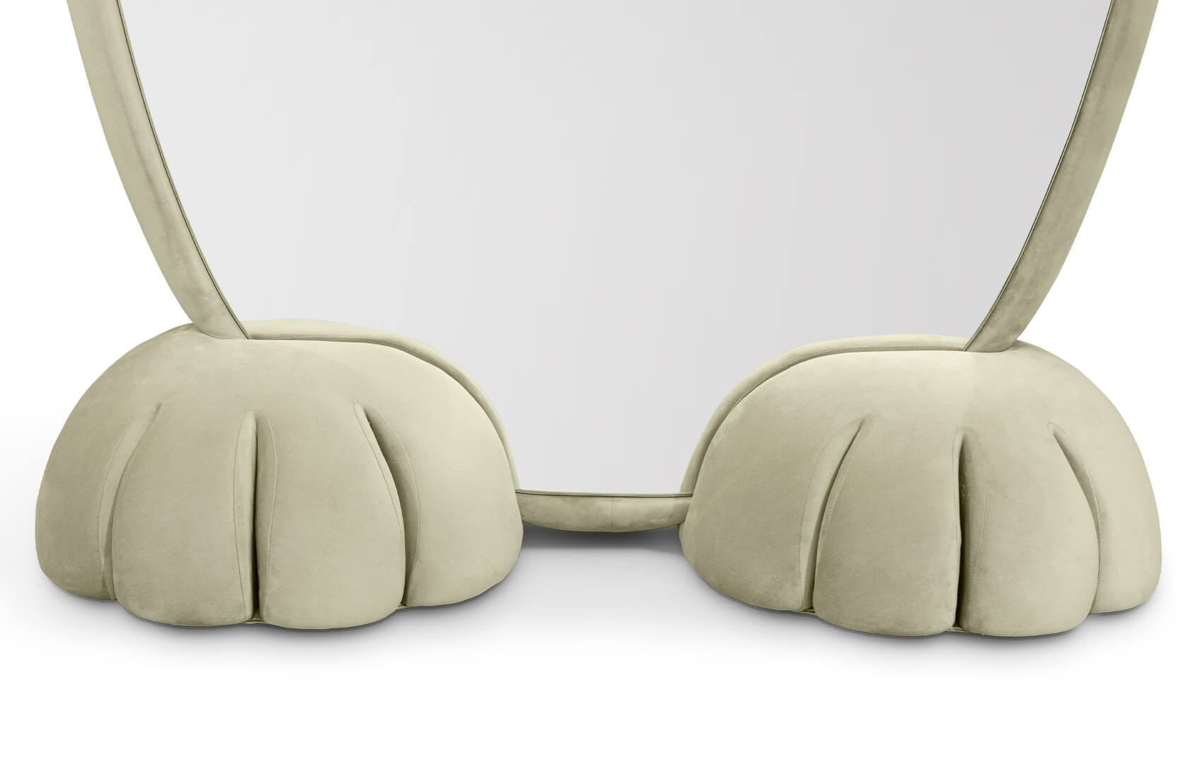 Rabbit Wonderland Beige Mirror