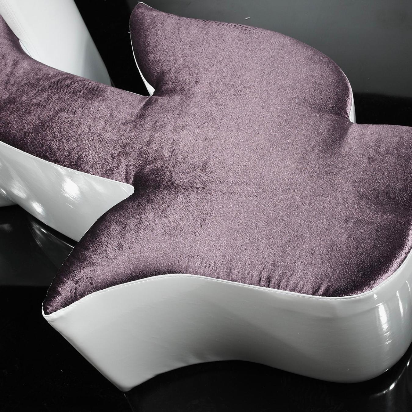 Tulip Purple Pouf