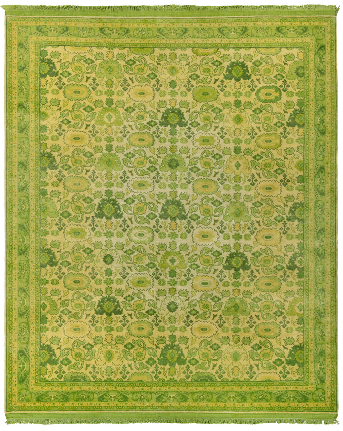 Bidjar Green Rug