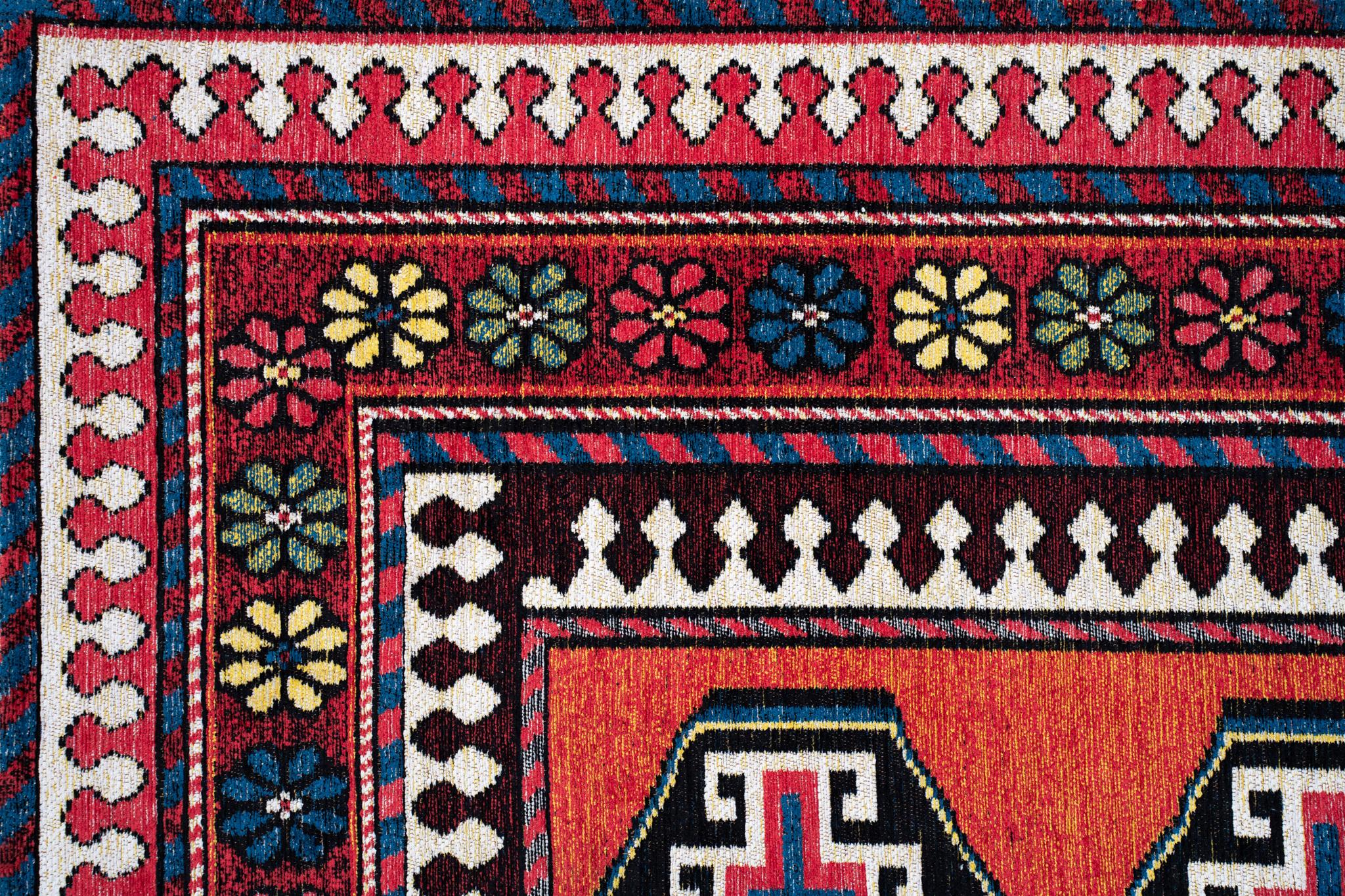 Red Mix 9844 Rug