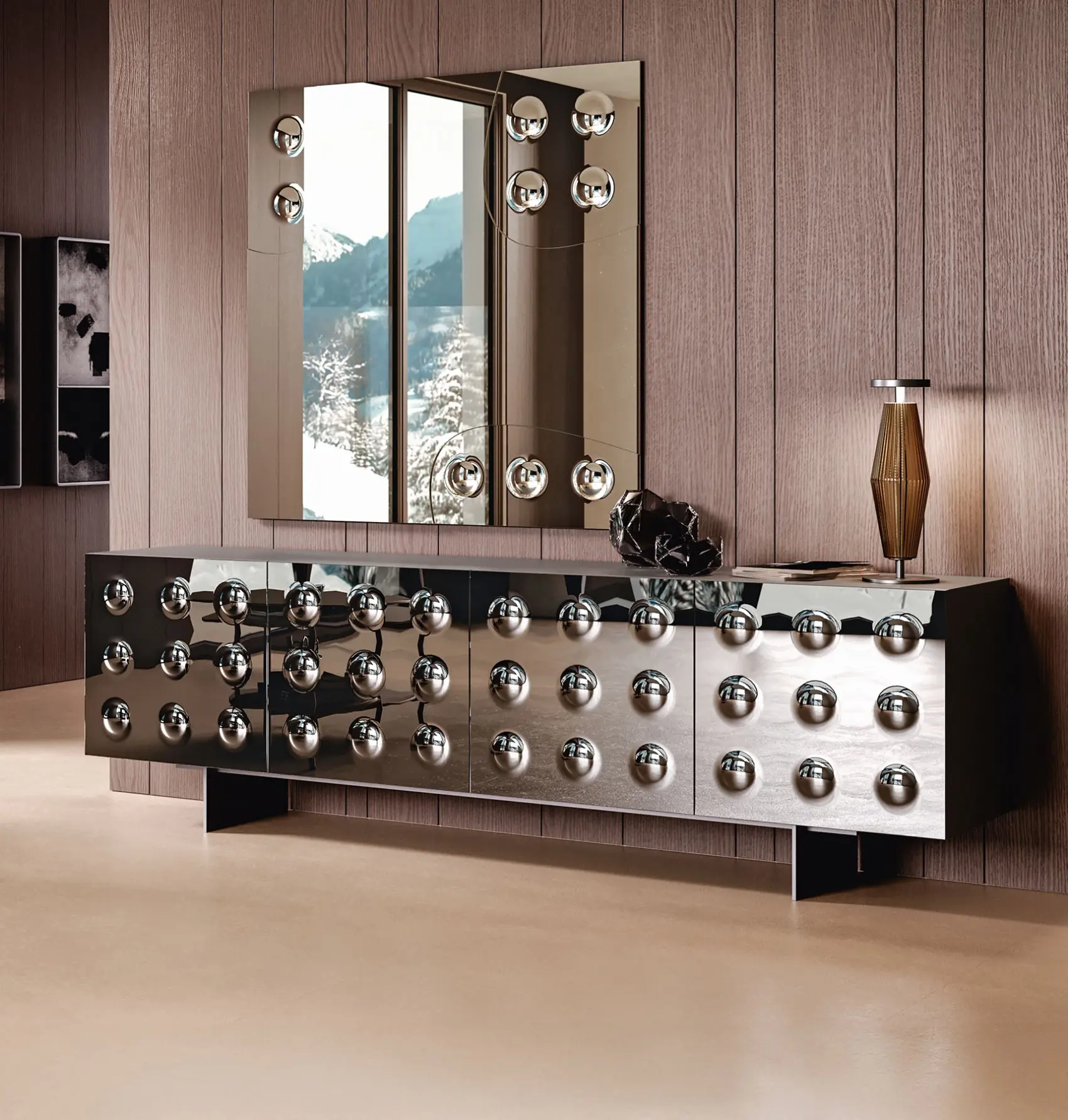 Rock Signature Contemporary Sideboard