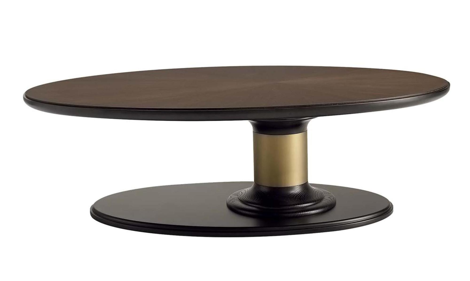 Dilan Artisan Oval Coffee Table | Dimensions: W 130 x D 90 x H 46 cm