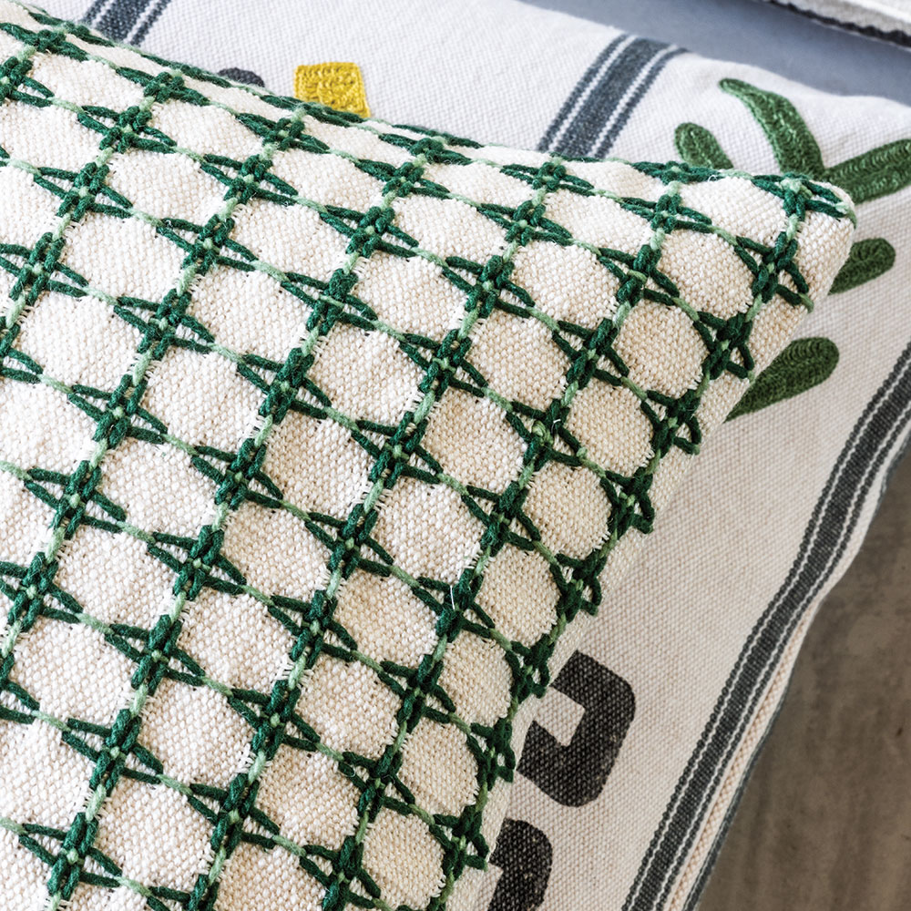 Maliana Sage 50 × 35 Cushion