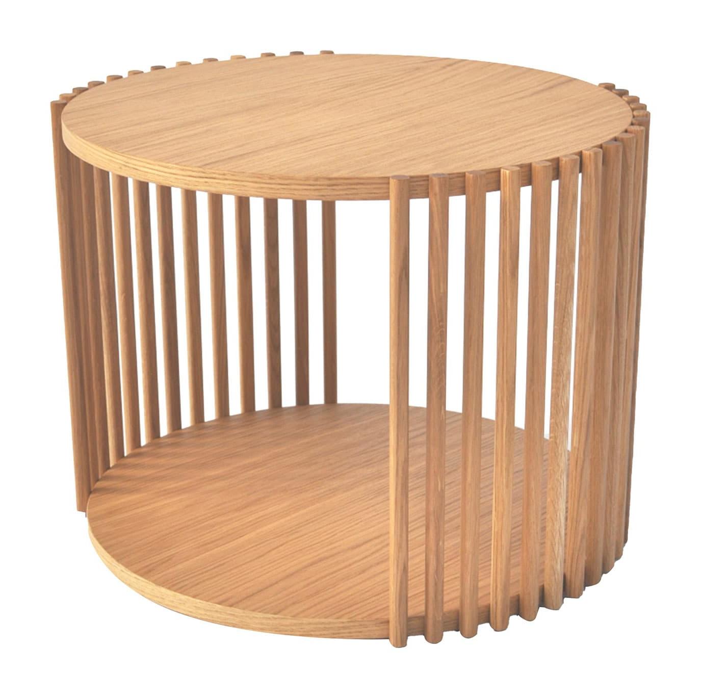 Round Premium Low Durmast Coffee Table