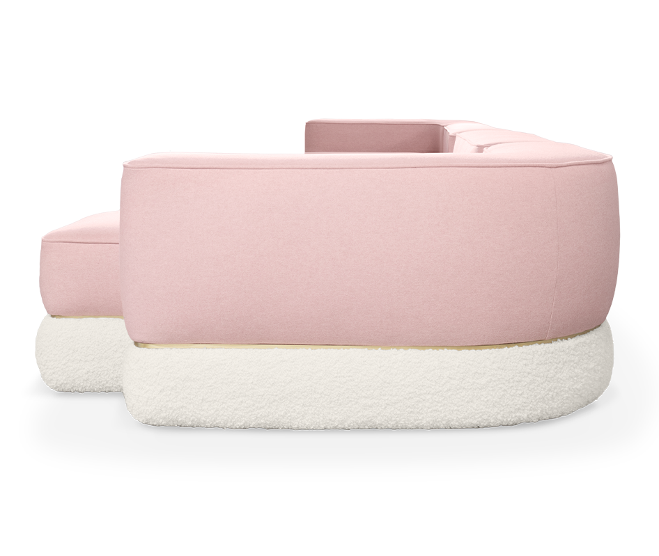 Keaton Pink Sofa
