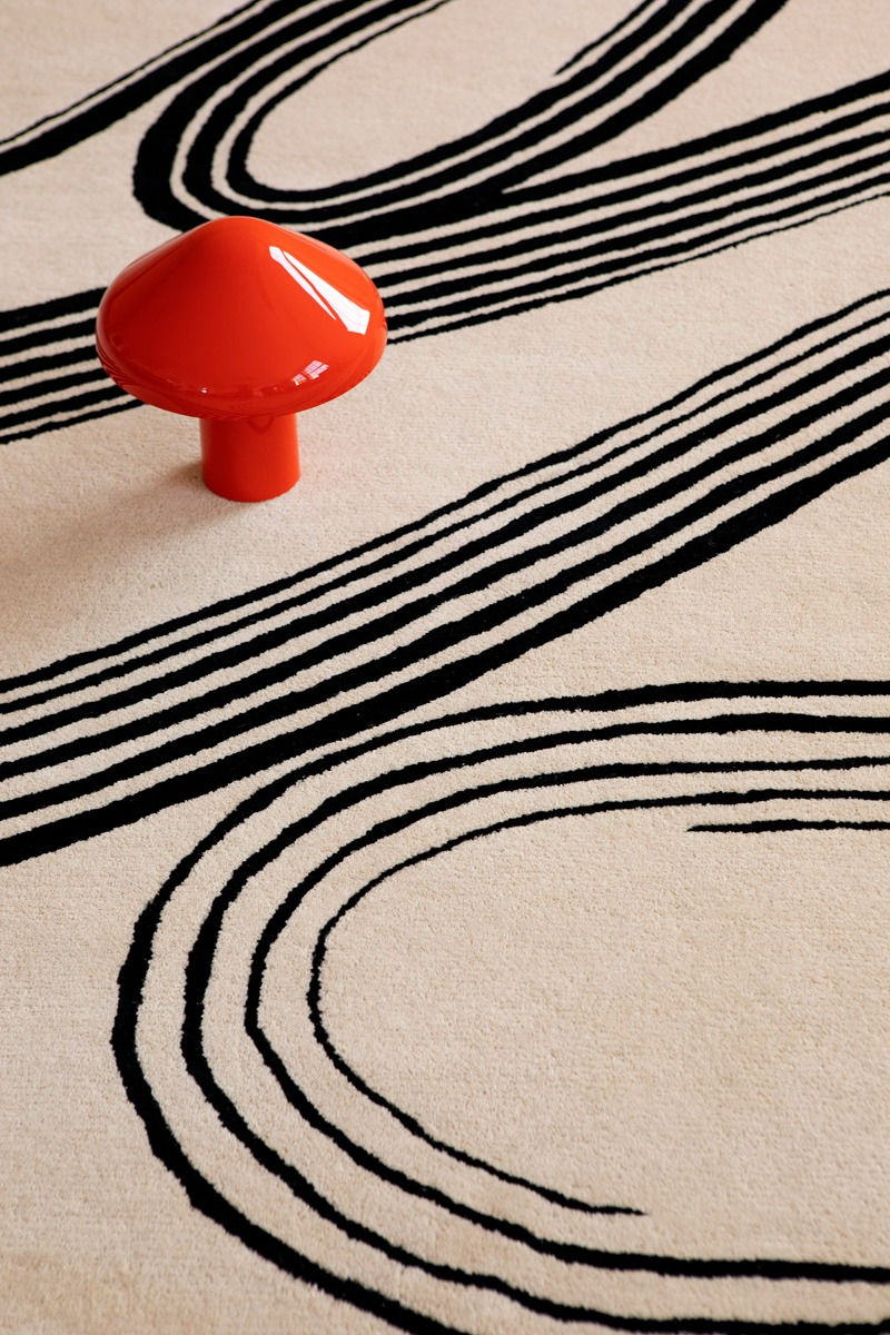 Decor Flow Soft Sand Handtufted Rug ☞ Size: 200 x 280 cm