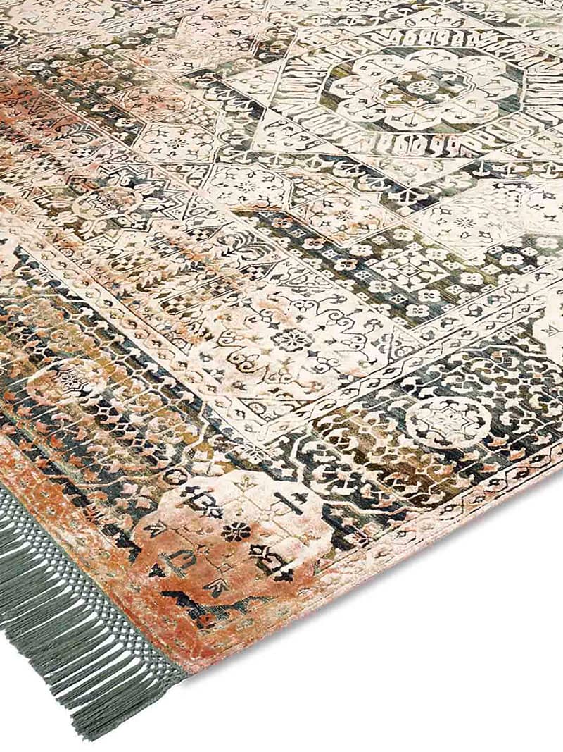 Gold Luxury Rug ☞ Size: 274 x 365 cm