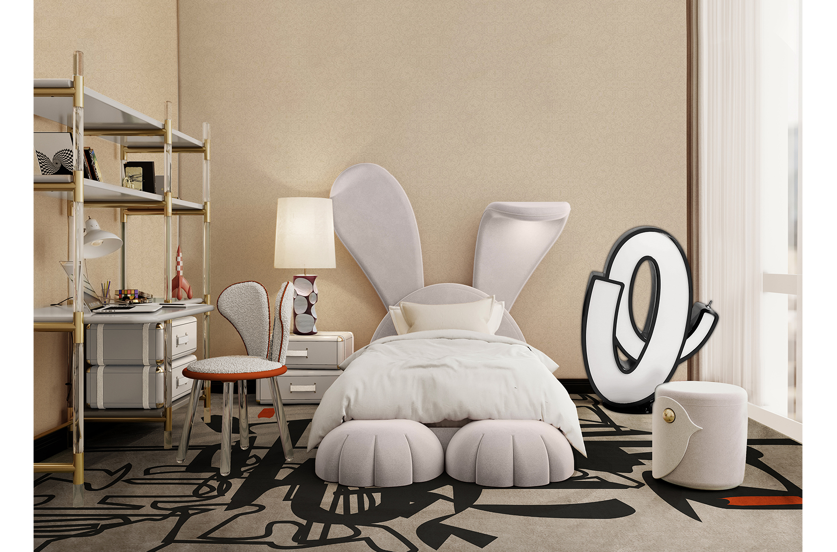 Illuminated Alphabet O