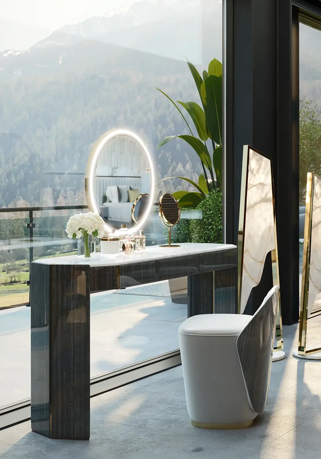 Summit Vanity Table - 1