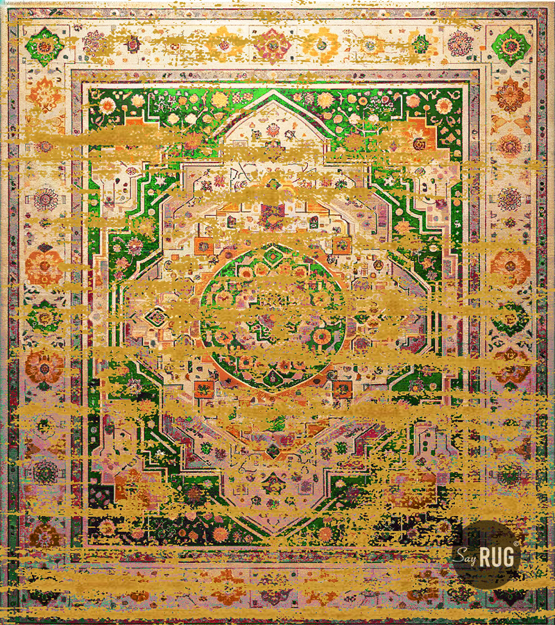 Majestic Threads Gold Rug