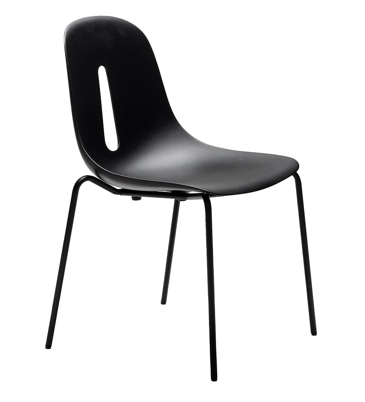 Gotham Black Chair Set of 2