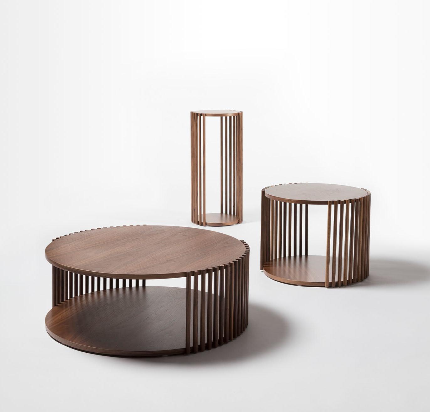 Round Wooden Coffee Table