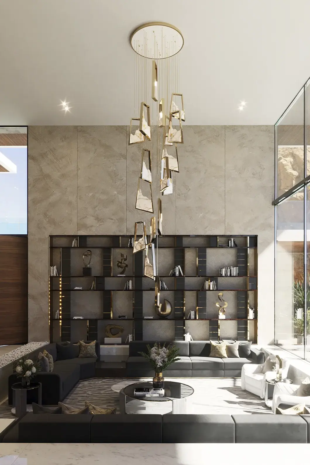 Majestic Aura Chandelier - 6