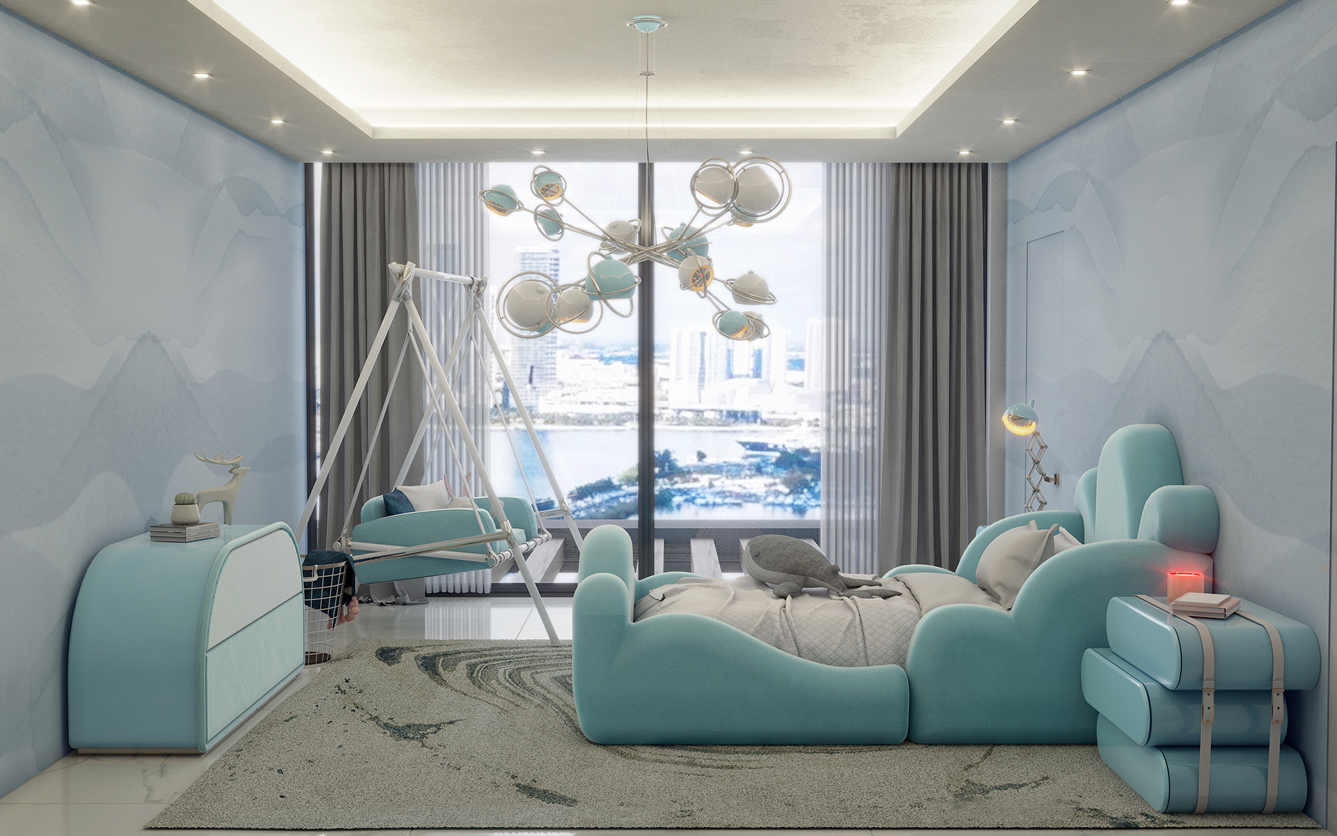 Galactic Suspension Lamp - 2