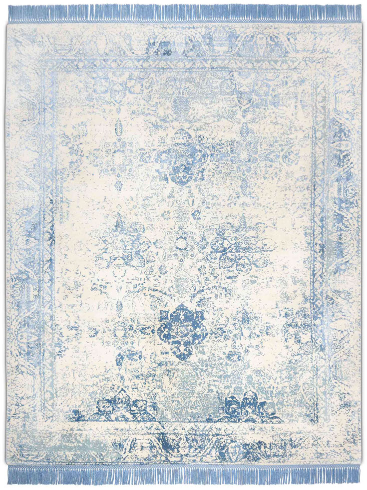 Light Blue Luxury Rug