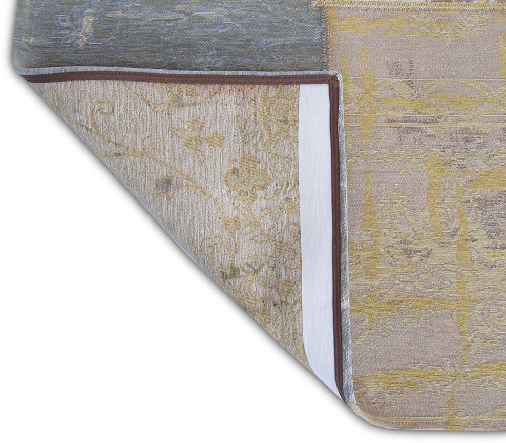 Vintage Patchwork Style Rug Vanilla Dream