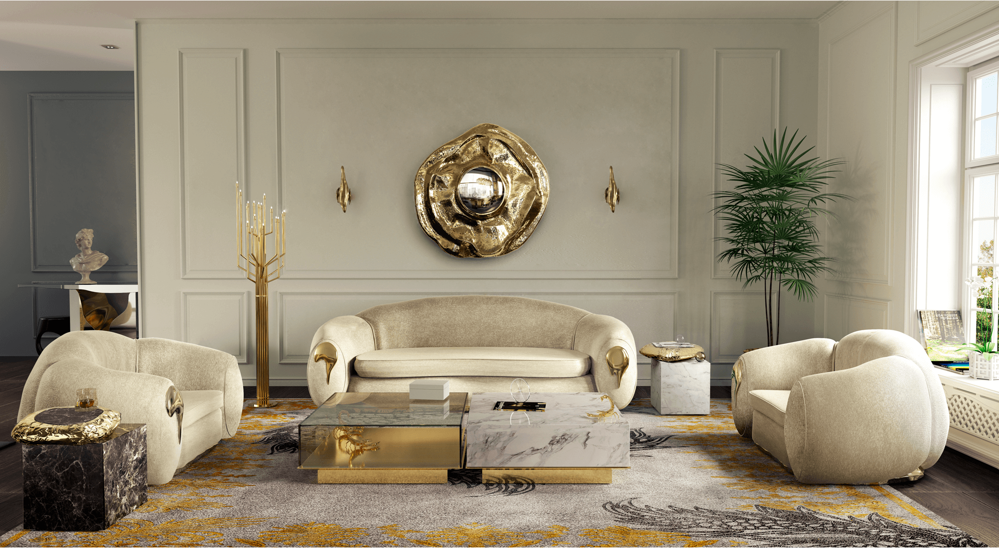 Evolution Centerpiece Dual Table Set
