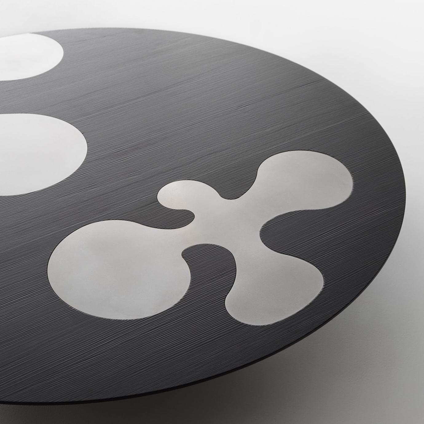 Black Round Coffee Table