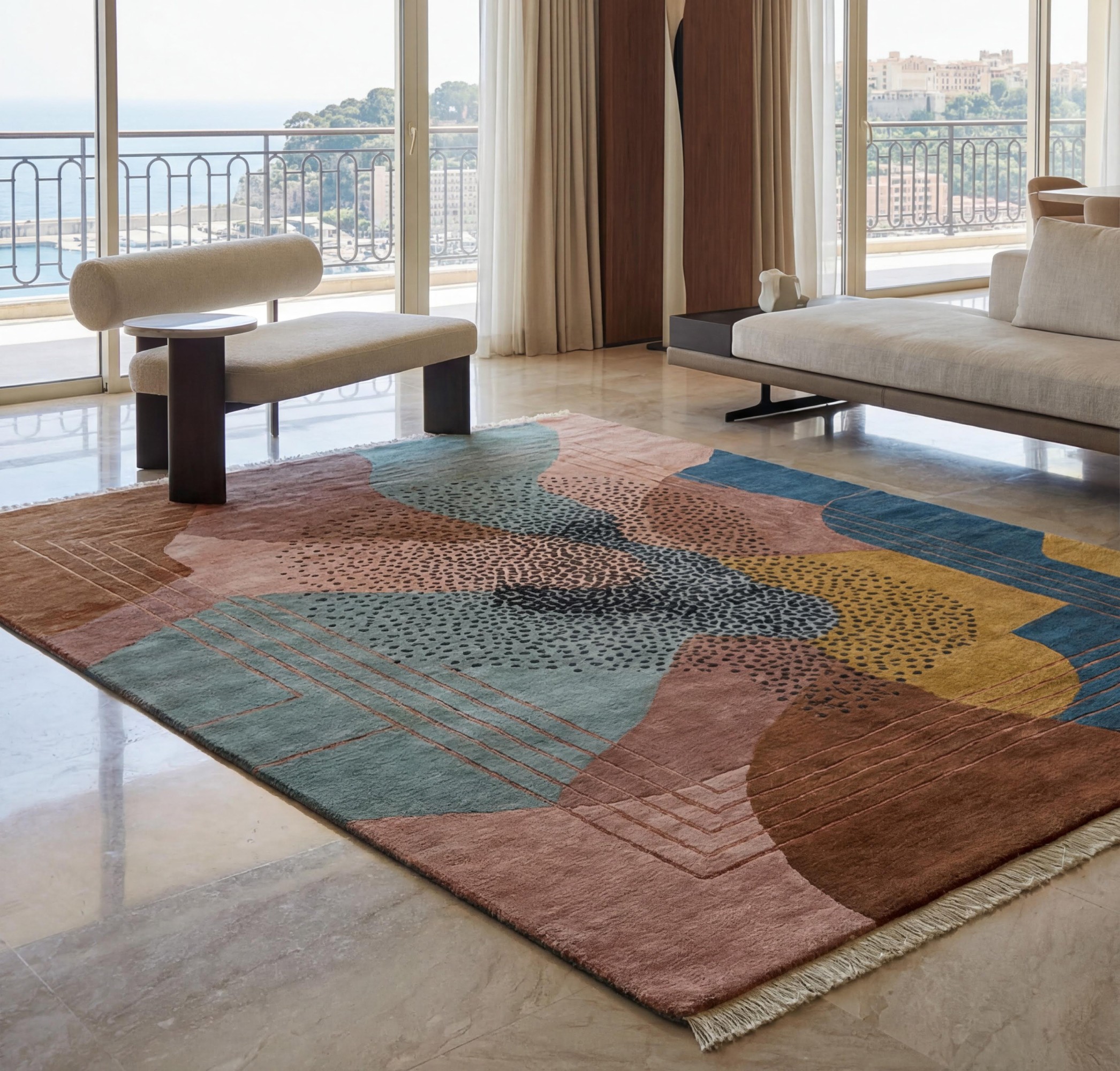 Organic Layers Rug