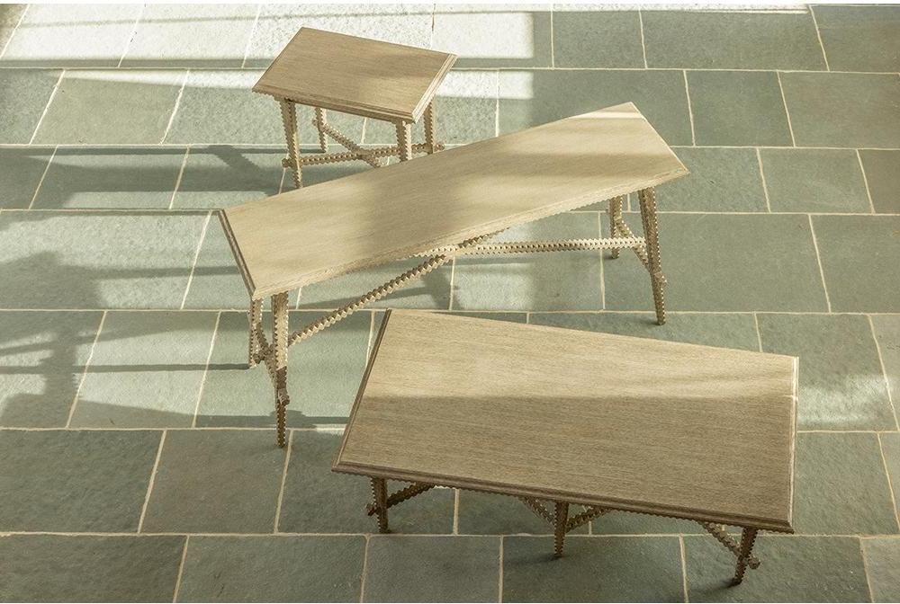 Stratford Console Table Greyed Oak
