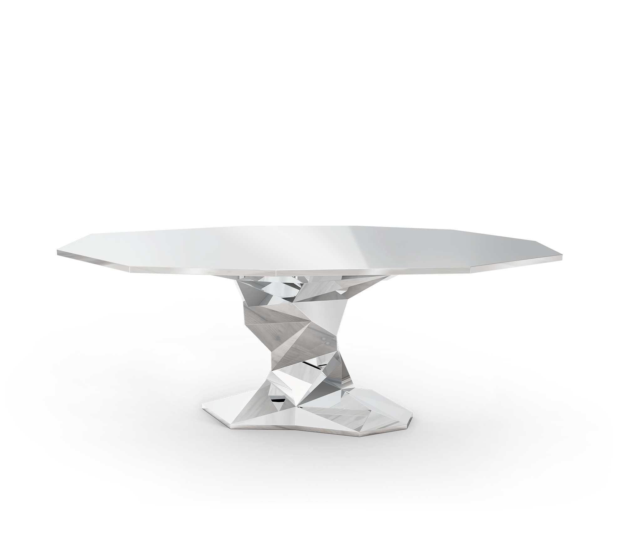 Bonsai Silver Dining Table