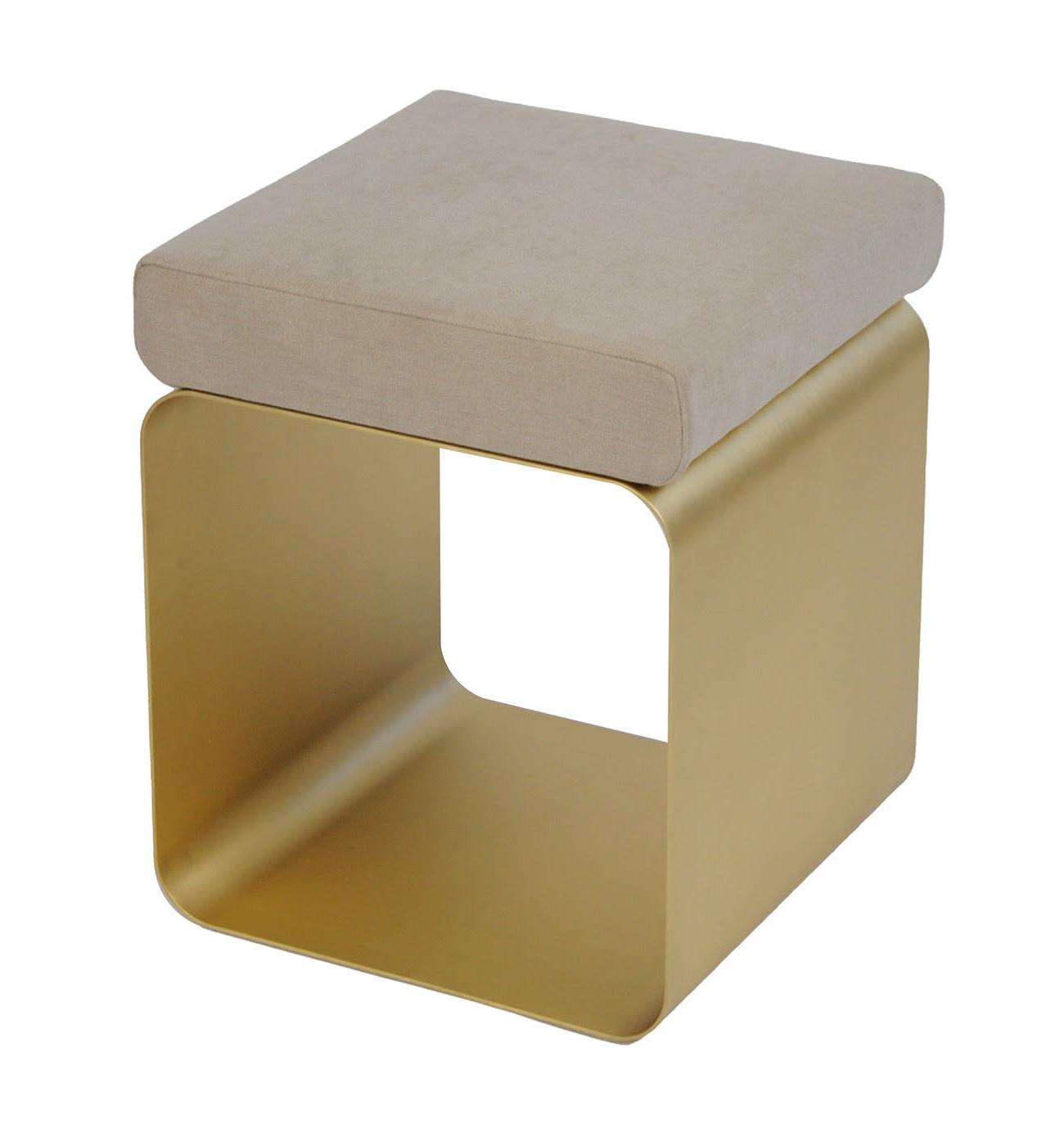 Sand Metal Frame Stool