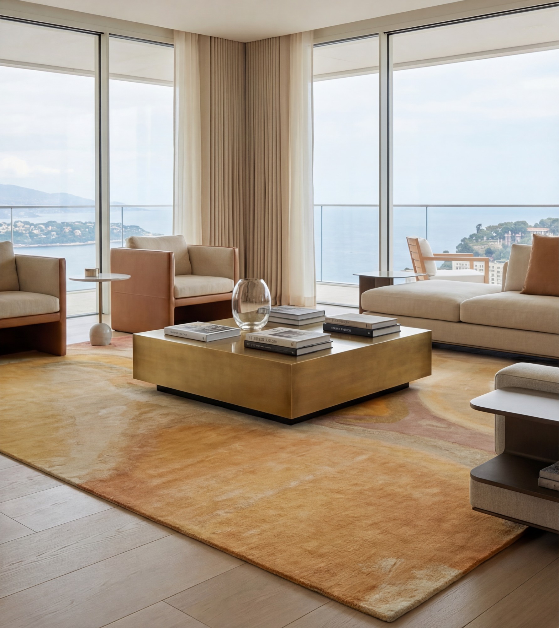 Amber Marble Rug