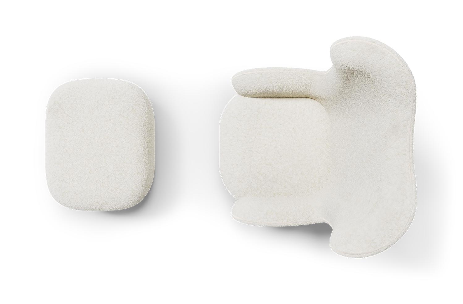 Cuddle Armchair & Ottoman