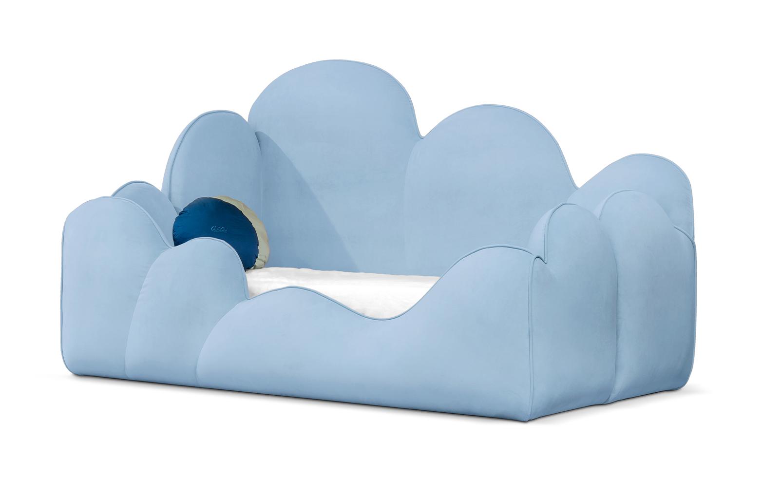 Jurassic Dreams Blue Bed | Mattress Size: 150 x 200 cm