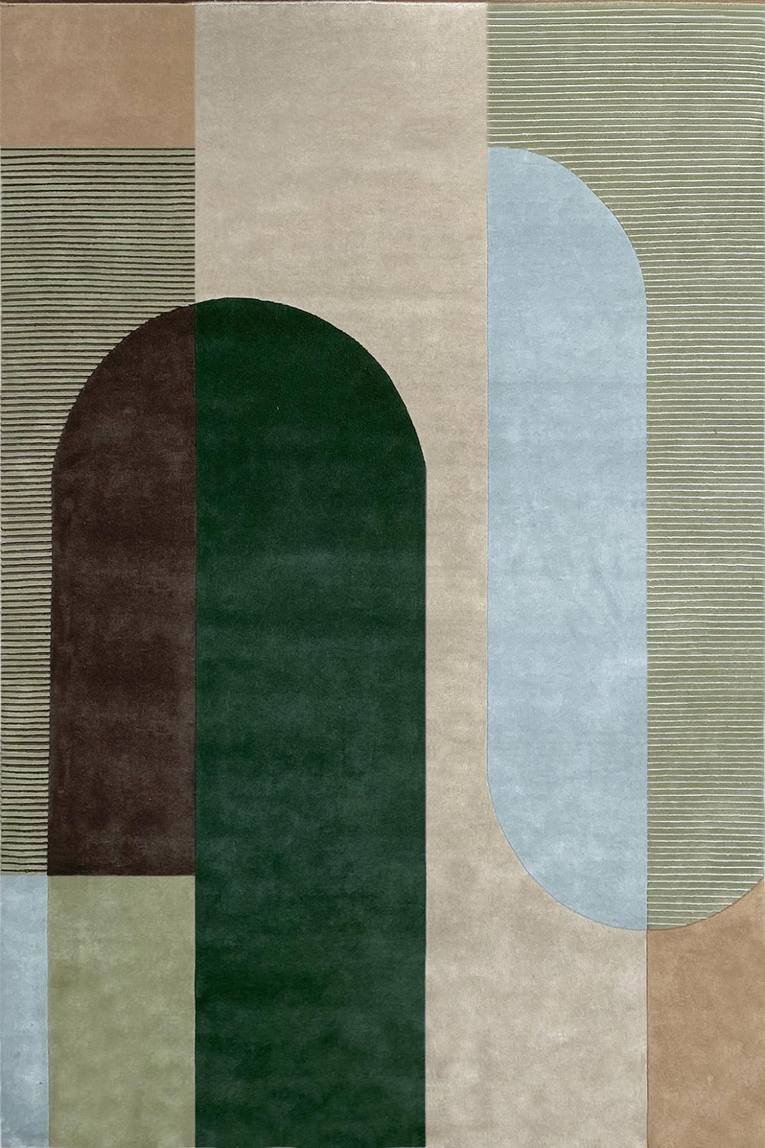 Ombres Emerald Rug | Size: 200 x 300 cm