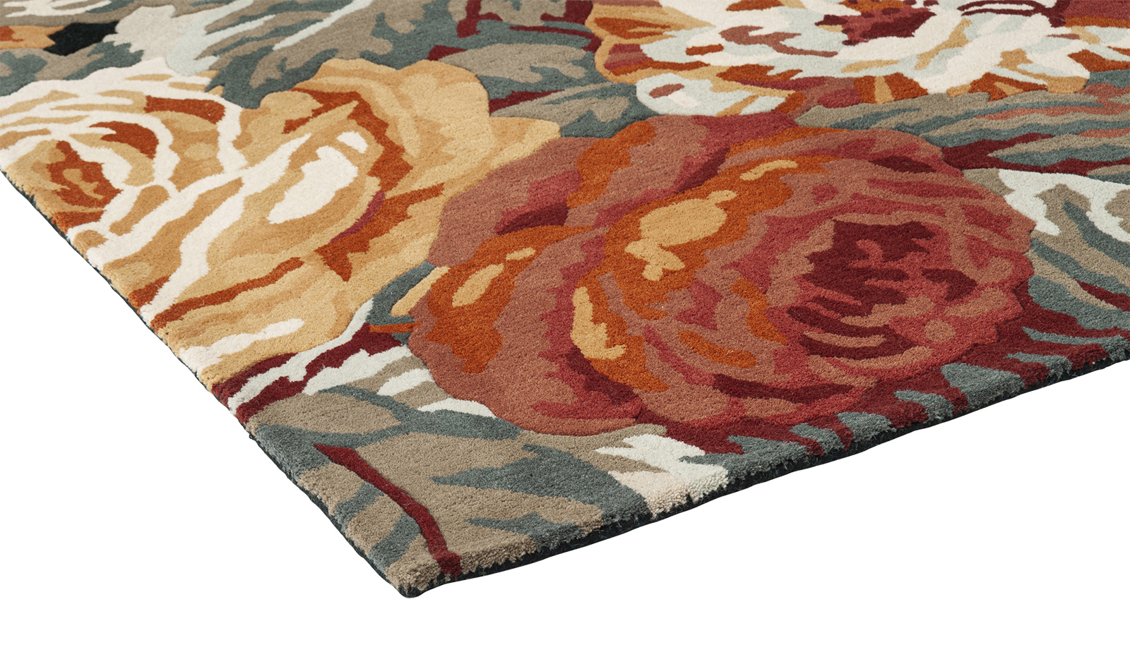 Stapleton Park Navy/Burnt Orange 45318 Rug