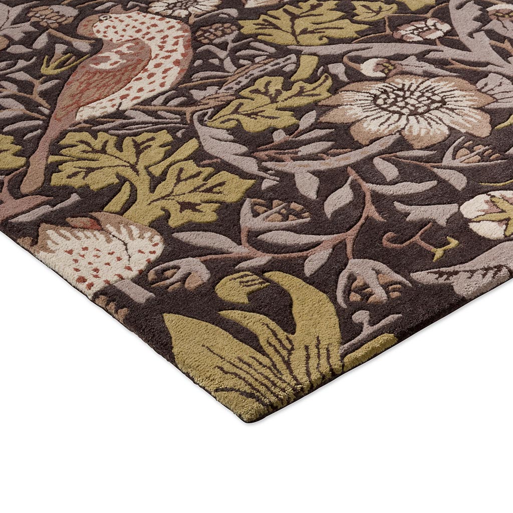 Strawberry Thief Grape 027705 Rug | Size: 200 × 280 cm