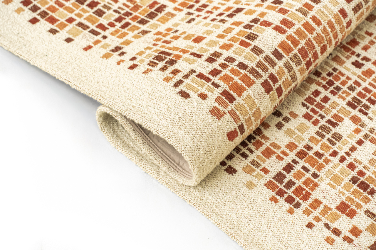 Cubik Pumpkin Rug