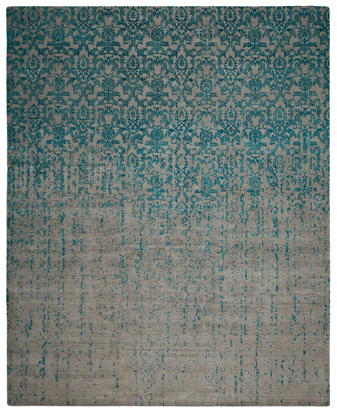 Roma Vendetta Blue Grey Rug