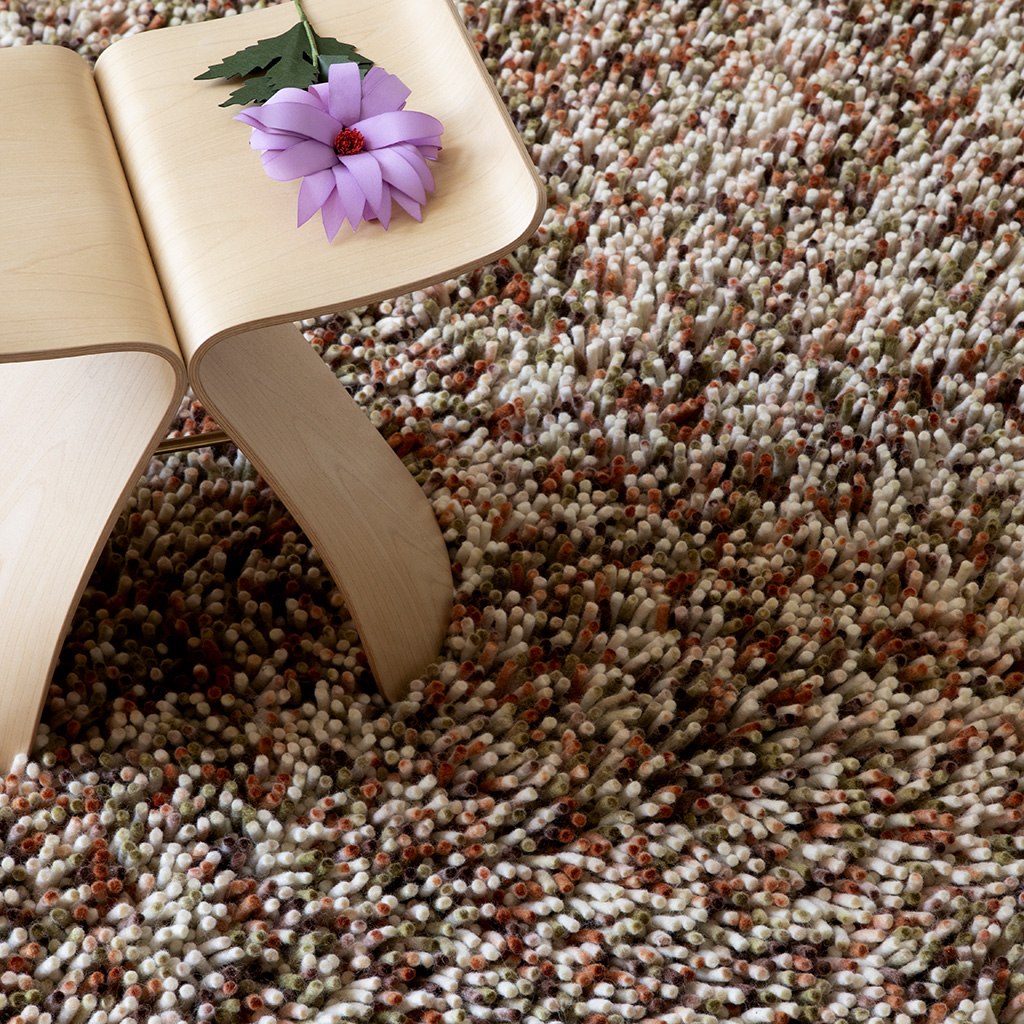 Dots Shaggy Rug