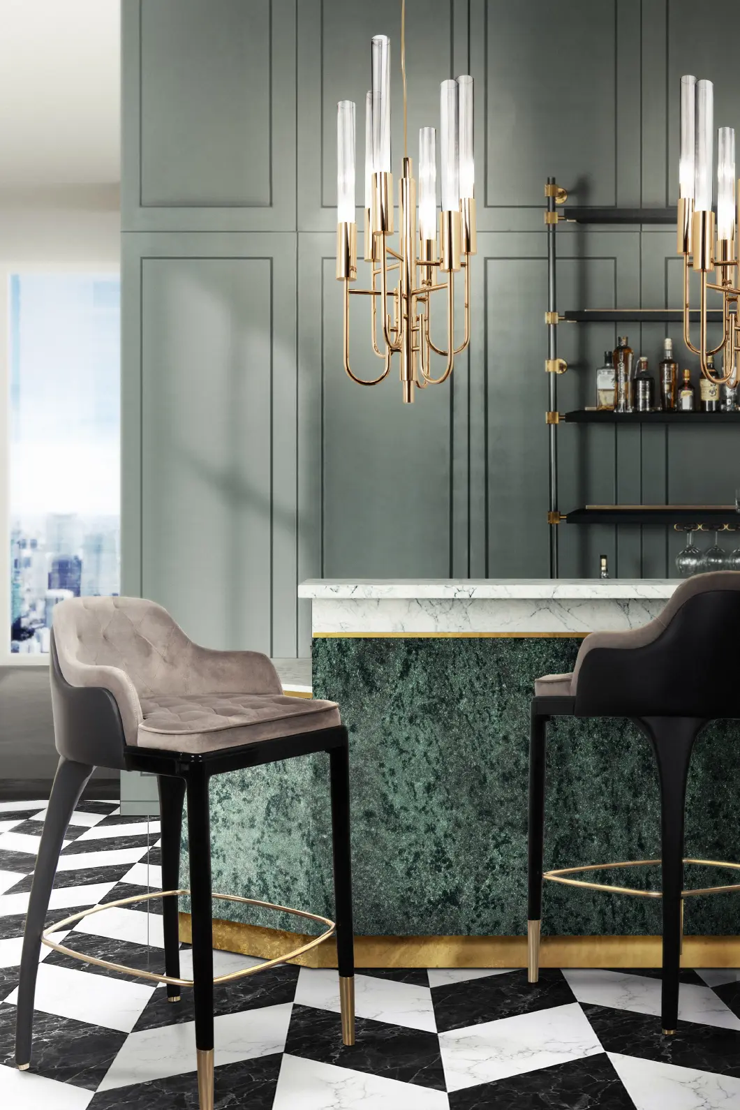 Majestic Bar Chair - 5