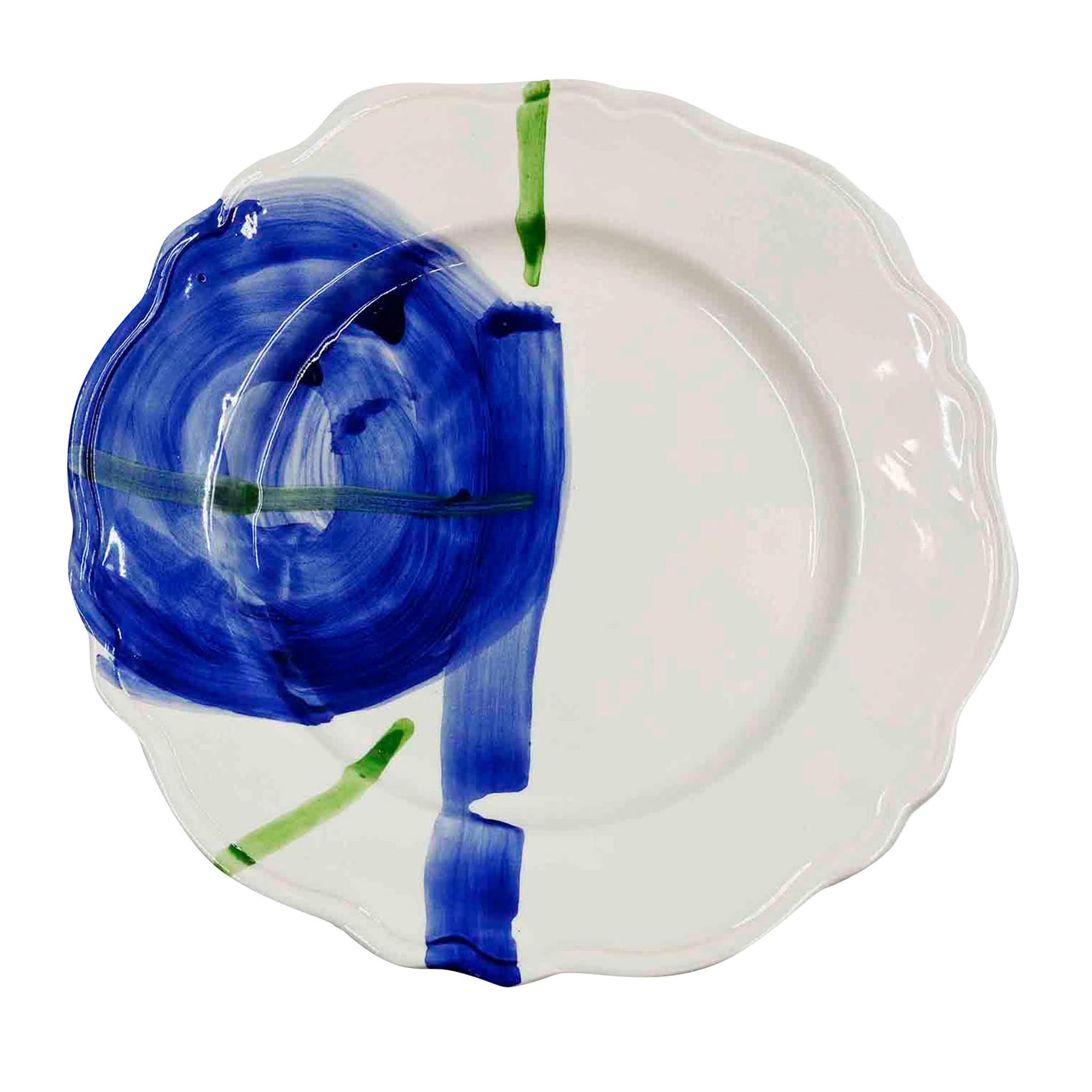 Handcrafted Ceramic Plate Italian Artisan