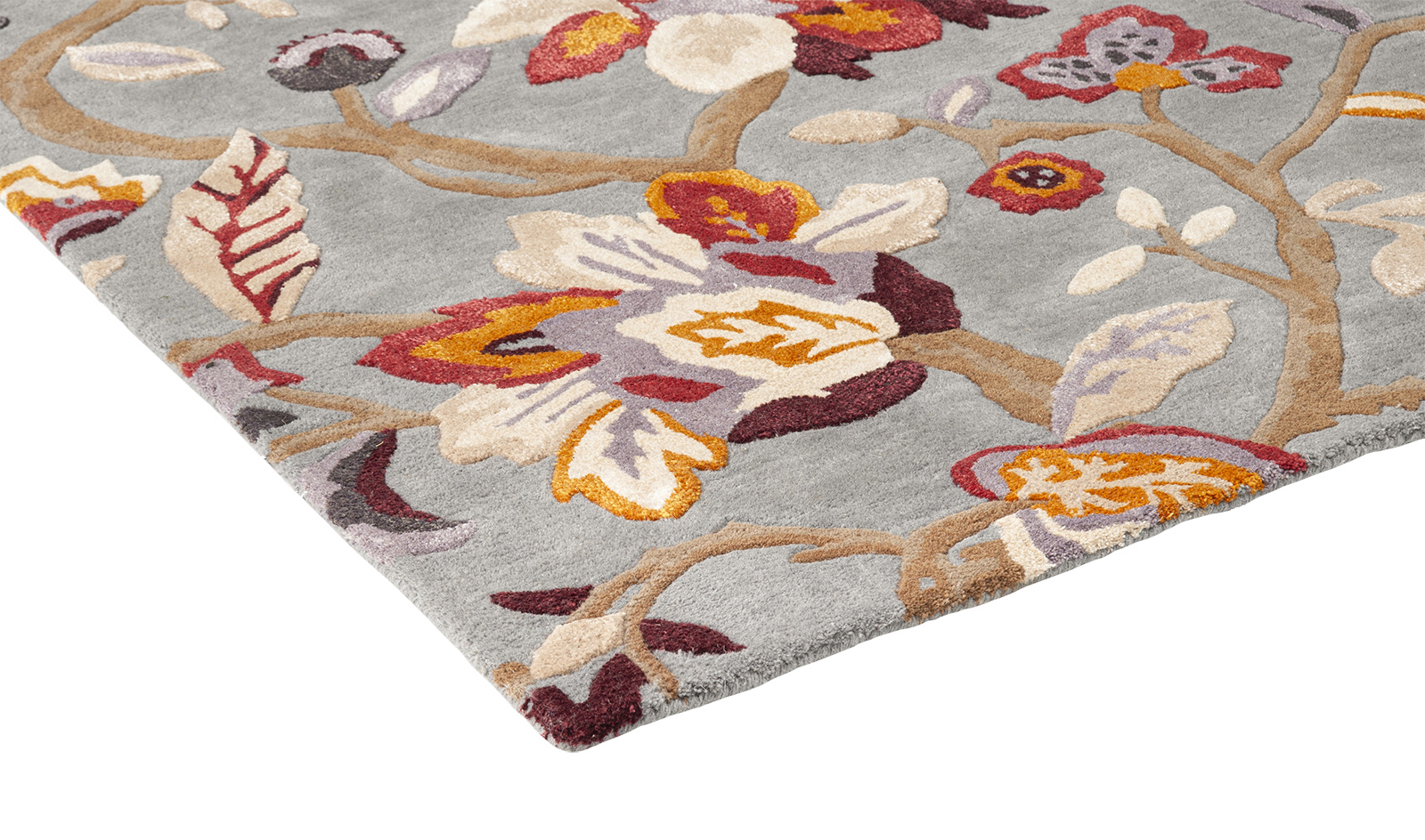 Amanpuri Grey/Plum 145104 Rug