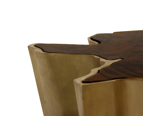 Natural Edge Small Side Table