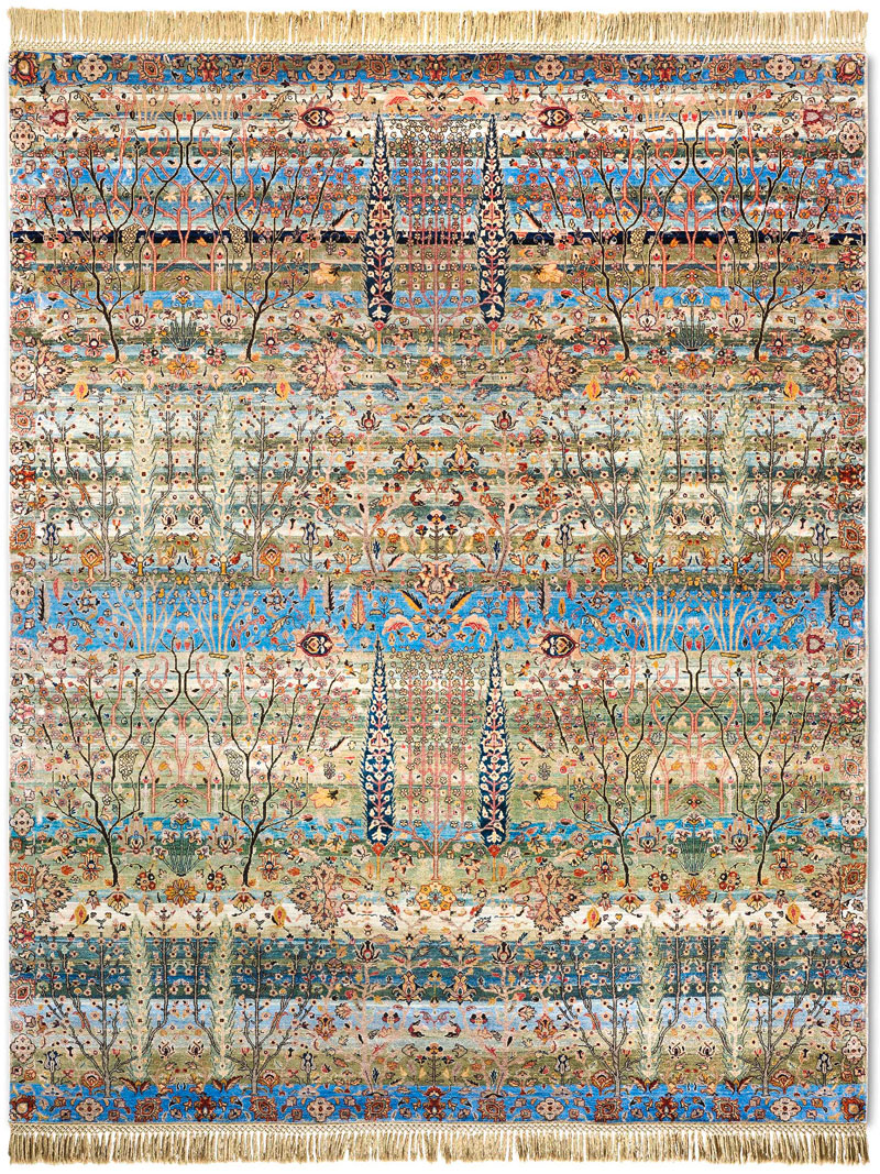 Pine Garden Luxury Rug