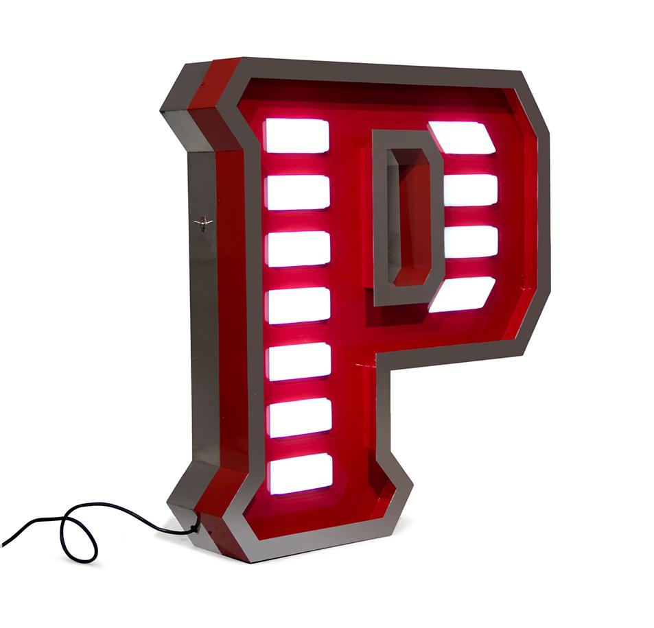 Illuminated Alphabet P