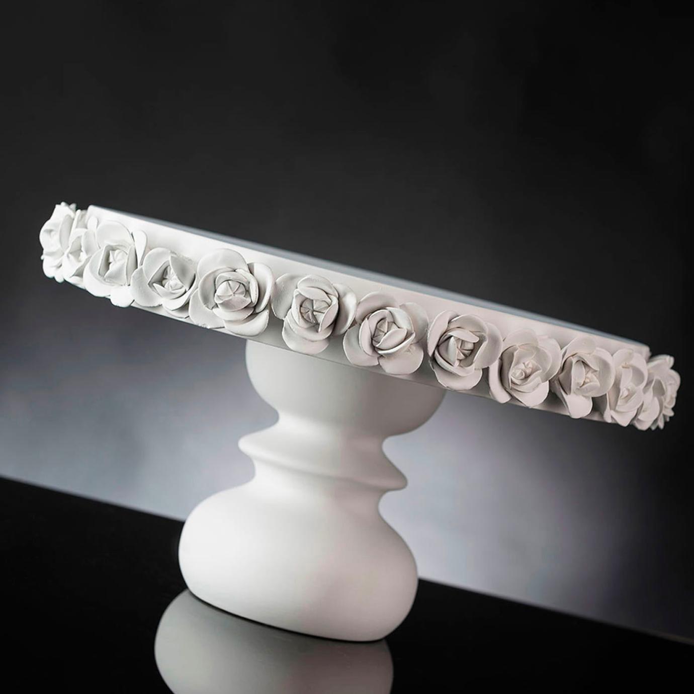 Coco Floral Serving Stand