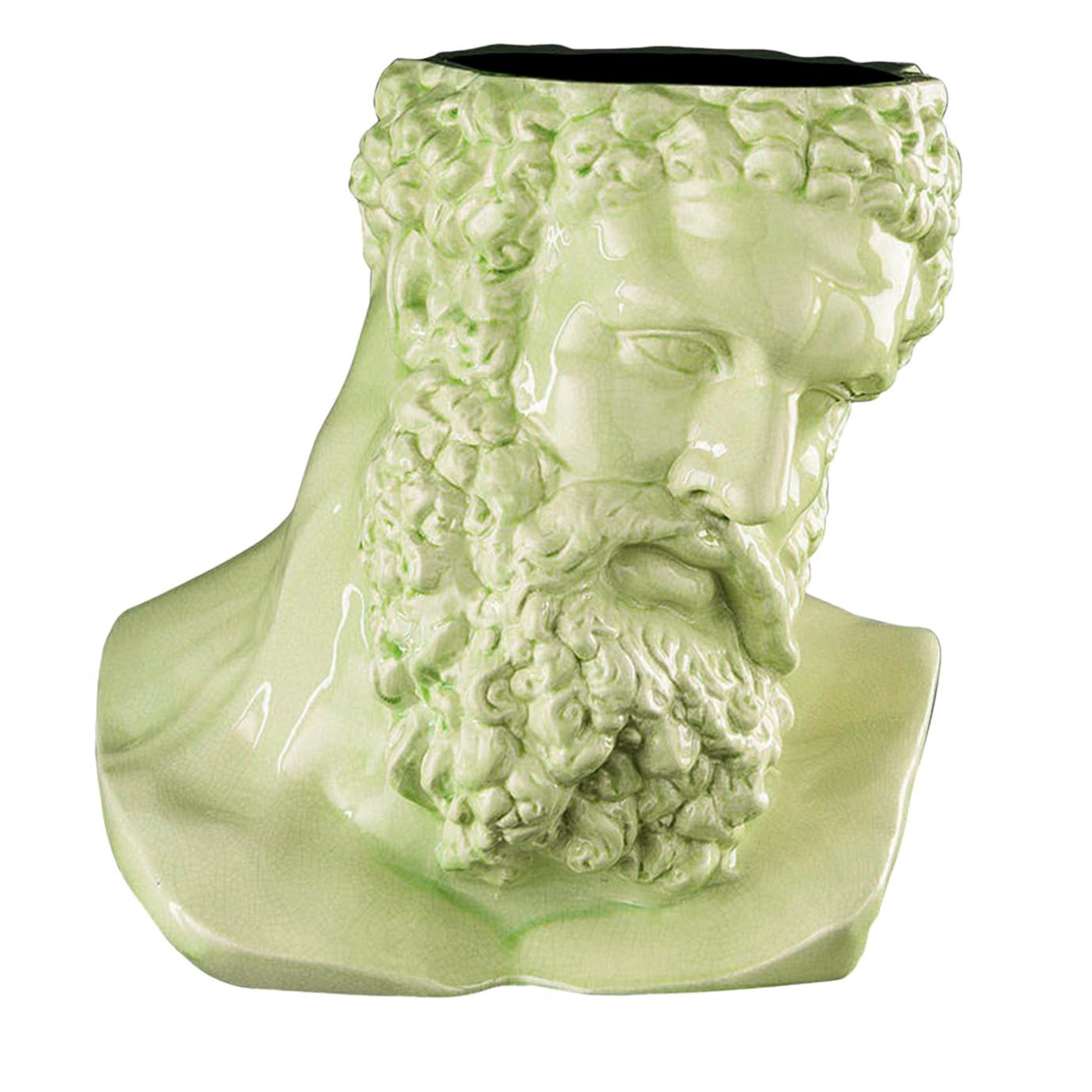 Ercole Bust Decorative Vase