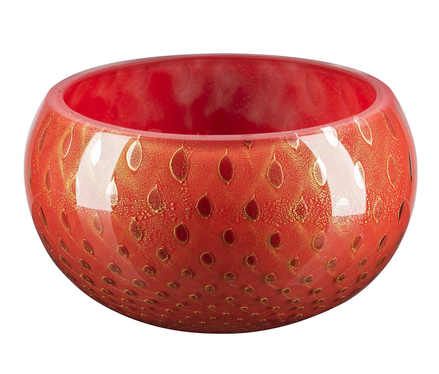 Mocenigo Red and Gold Bowl
