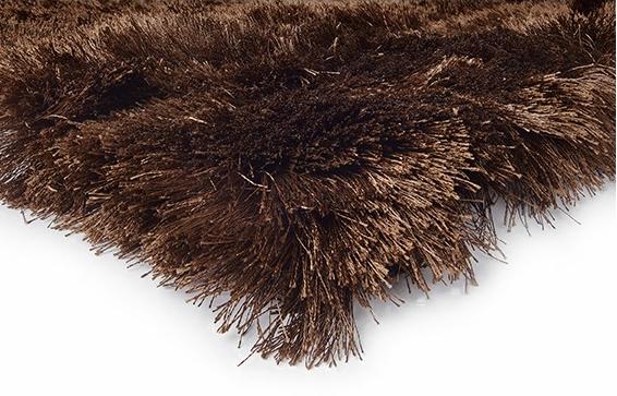 Aster Shaggy Brown Rug