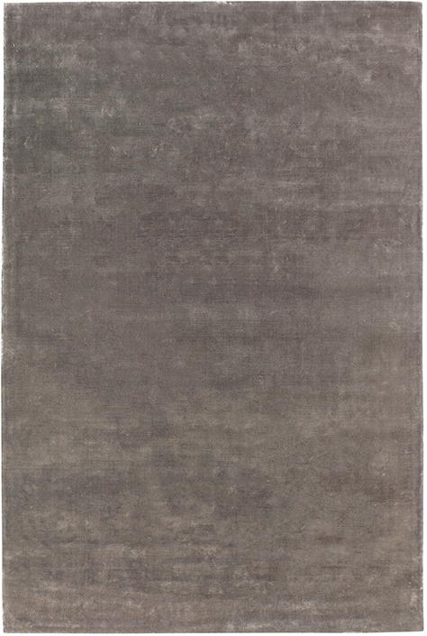Luxury Plain Color Grey Rug